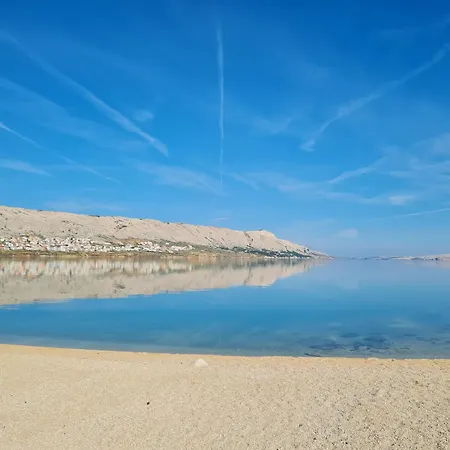Charming Beachfront House With Office Pag Town